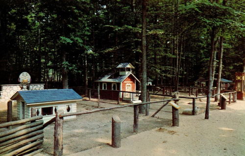 Deer Forest - Old Postcard (newer photo)